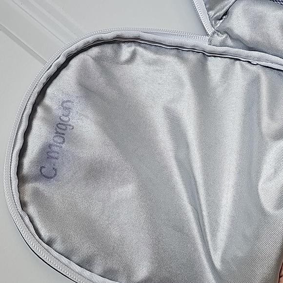 Seersucker Lunchbox in Blue and White - Picture 6 of 7